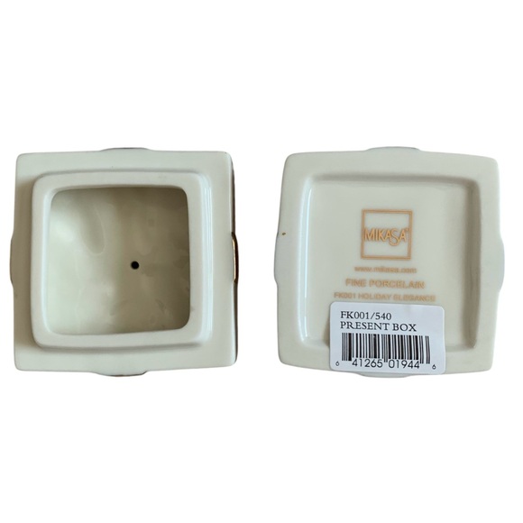 NWB Mikasa Holiday Elegance Fine Porcelain Present Box - Picture 8 of 11